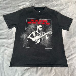 Zach Bryan Quittin Time Tour T Shirt Mens M Oversized Faded Vintage Style